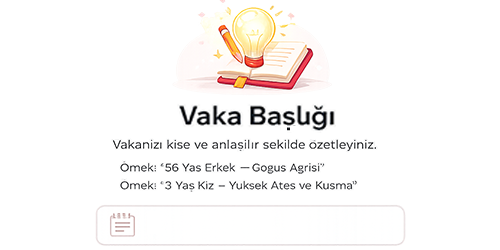 AcilDesk vaka başlığı